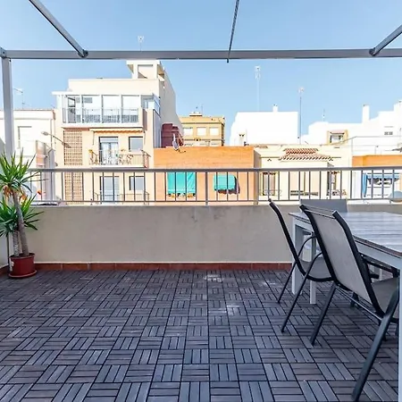 Beach, 8 Pax, 4bdr, 3bath, Bbq Puerto de Sagunto